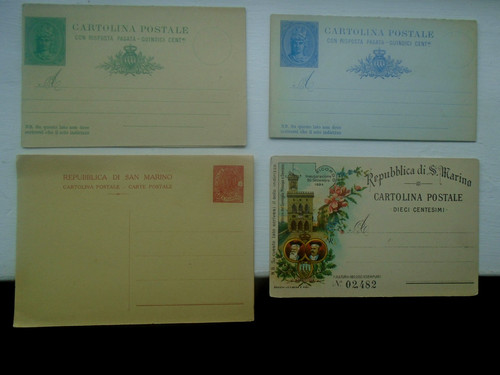 Early san marino - early, postal