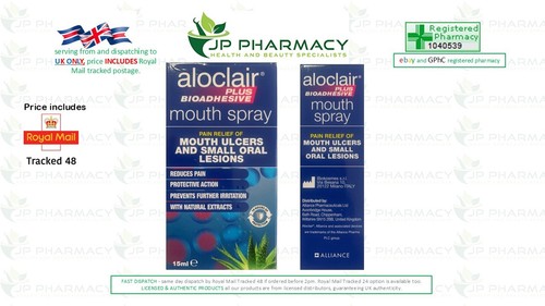 Aloclair mouth ulcer and small - ulcer,