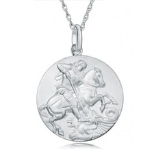 Sterling silver Saint St