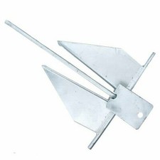 Galvanised Crown Stock Anchor ( Danforth Style Spade)