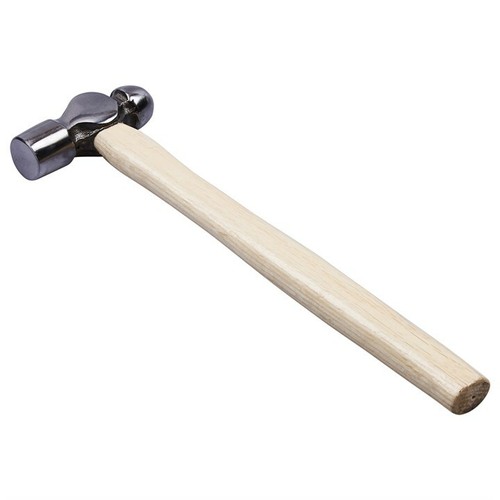 Ball pein hammer wooden handle - ball,
