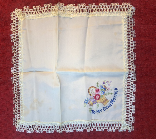 Embroidered vintage silk - embroidered,