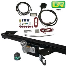 Fixed Flange Towbar+ 13Pin Wiring For Fiat Nissan Opel/Vauxhall Renault