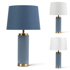 Juniper Blue Cylinder Table
