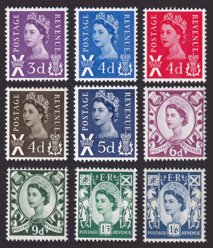 Scotland 1958 69 - gb,