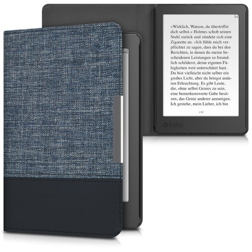 Slim leather canvas folio - slim,