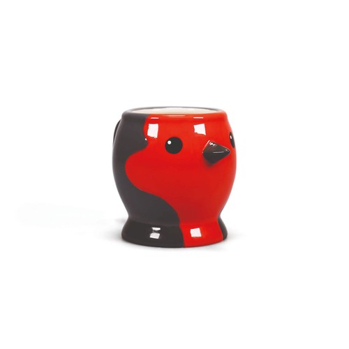 New rspb robin shaped mug - new,