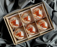 Hand Made Mouth Blown set of 6