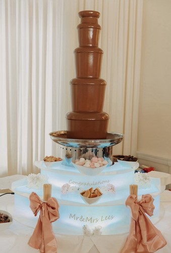 Chocolate fountain business - fountain,