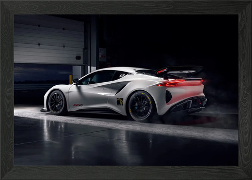 Lotus emira gt4 framed - lotus,