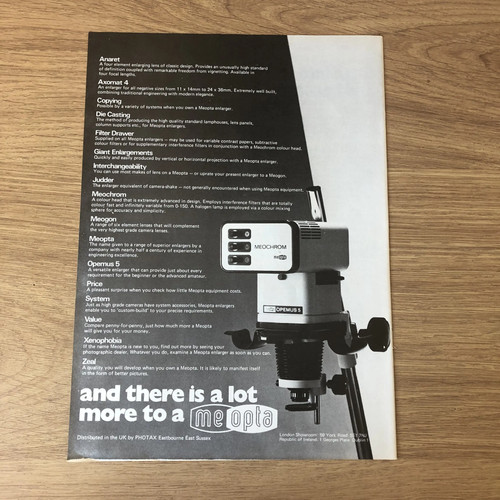 Cams51 magazine advert 11x8 - magazine,