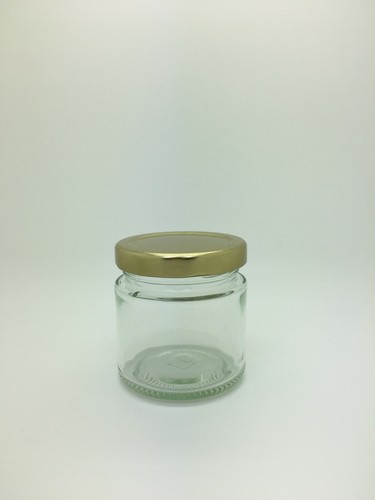 125ml round glass jam jars - glass,