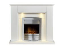 Adam Eltham Fireplace in Pure