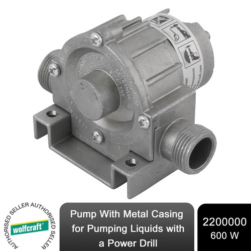 Wolfcraft metal drill pump - drill,