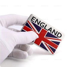 England Flag 3D Metal Logo Car