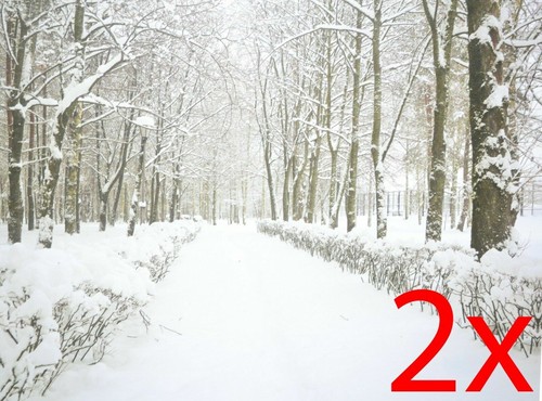 New snow forest led - 2x,