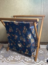 Vintage folding wooden sewing - wooden,