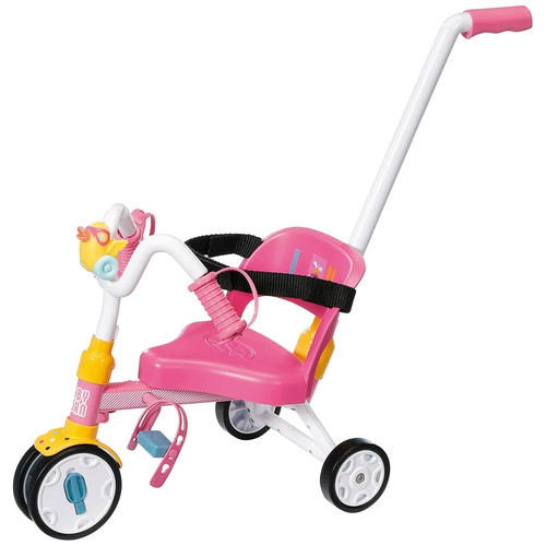 Baby born push along trike - push,