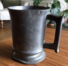 Victorian Pewter Beer