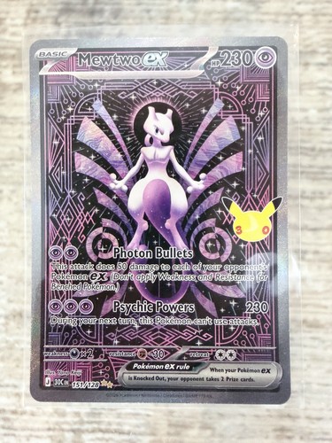 Mewtwo 151 128 full art - ex, #151/128
