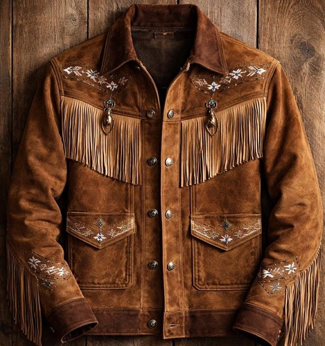 Men cowboy suede leather - men’s,