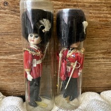 Vintage Original 1960s London History Tourist Gift - Beefeater Doll X2