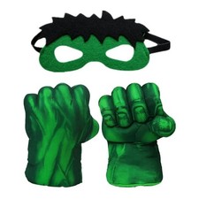 Green Plush Smash Hands Kids