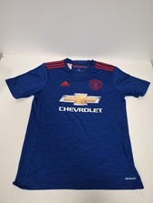 GENUINE MANCHESTER UTD MAN UTD ADIDAS 15-16 YRS 2016/17 AWAY KIT