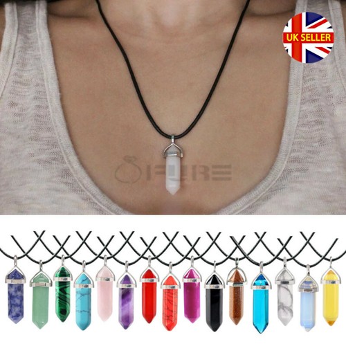 High quality leather necklace - high,