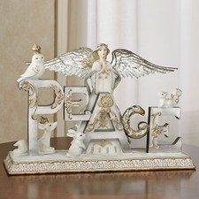Silver Gold Peace Angel
