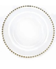 33cm Christmas Dinner Charger Plates Placemats Dining Table Setting Party Decor