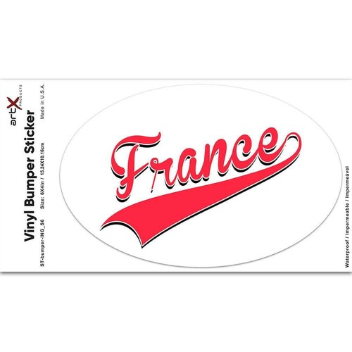 Gift sticker france - :,