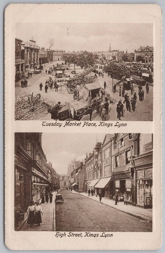 Kings lynn tuesday market - tuesday, and
