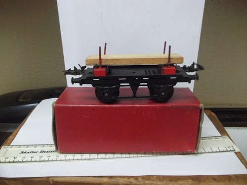 Hornby postwar lumber wagon - hornby,