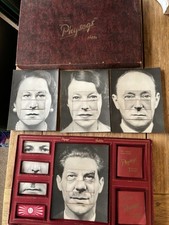 Physogs Original 1930s Novel Card Game . Complete, Very Good Condition