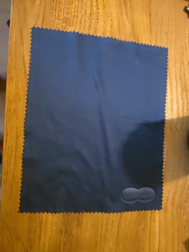 Specsaver blue cleaning cloth - blue,