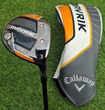 Callaway Mavrik 15° 3 Wood Aldila Rogue 130 MSi Stiff Graphite Shaft GP Grip