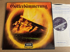 SET 292/7 Wagner Gotterdammerung Solti VPO W/B 6 LP box set