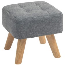 Homcom modern footstool - modern,