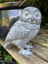Grey Cast Iron Owl - Small