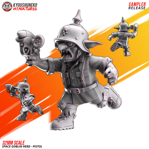 Space goblin herd pistol - goblin,