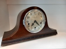 Enfield Clock Co. 1930s Vintage Westminster Chiming Mantel Clock Working