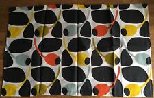 1 Housewife Pillowcase Olive And Orange Orla Kiely Studio Cotton New Flowers