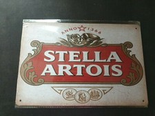 Stella Label Metal Sign Plaque