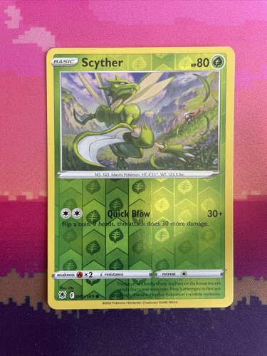 Pokemon card scyther astral - card,