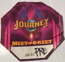 2x Journey Concert Ticket Stub
