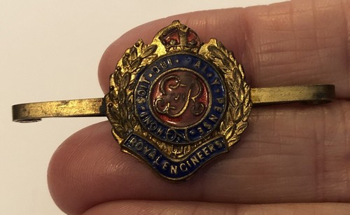 Military badge royal engineers - military,