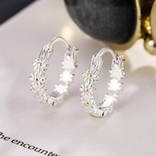 925 Sterling Silver Daisy