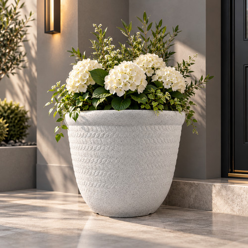 Large plant pot 5cm - -, light