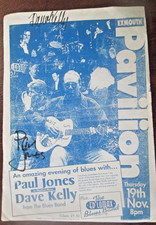 Paul jones dave kelly signed - jones, kelly,